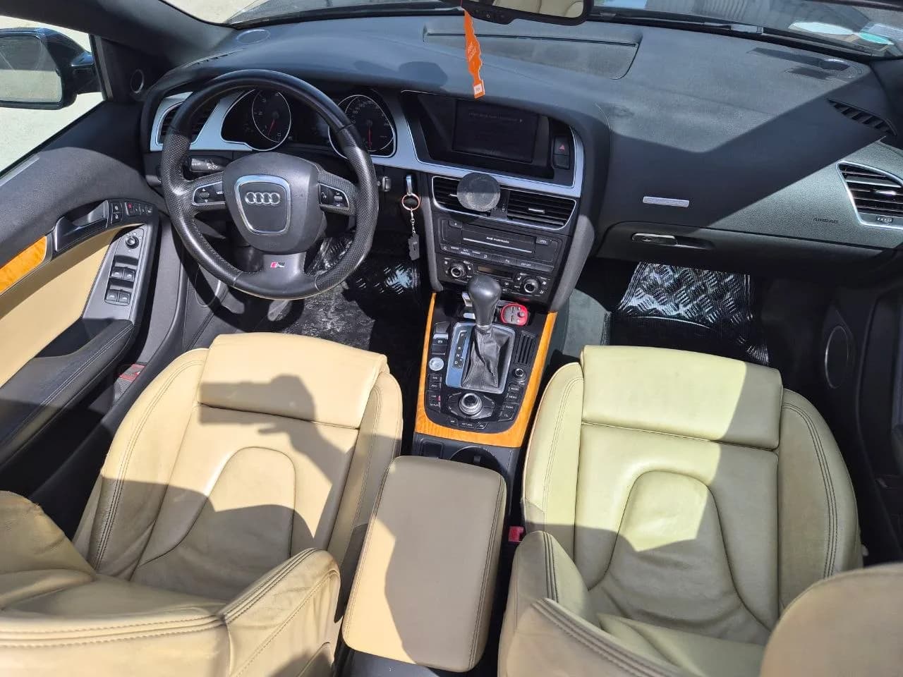 Sélecteur S tronic à double embrayage de l'Audi A5 3.0 TDI quattro